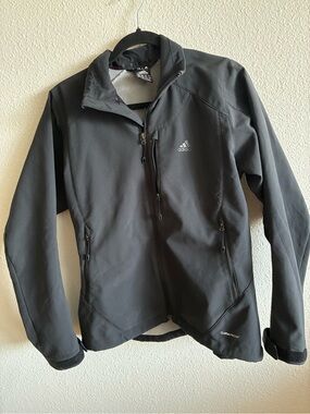 adidas Black ClimaProof Softshell Jacket